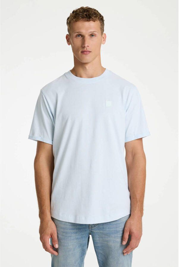 CHASIN' regular T-shirt lichtblauw