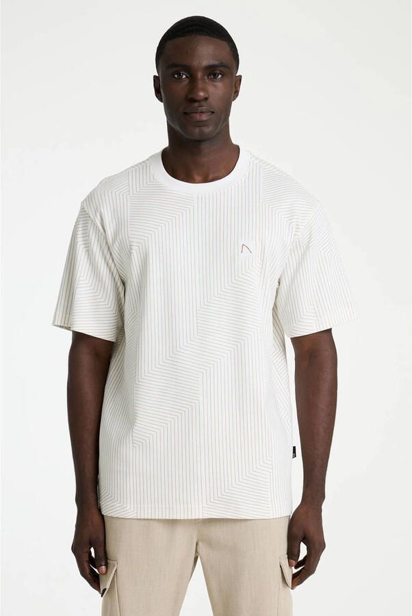 CHASIN Heren Polo's & T-shirts 52110087_miro Gebroken Wit - Foto 5
