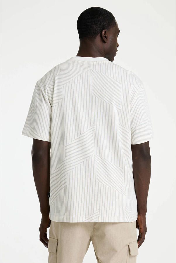 CHASIN Heren Polo's & T-shirts 52110087_miro Gebroken Wit - Foto 7