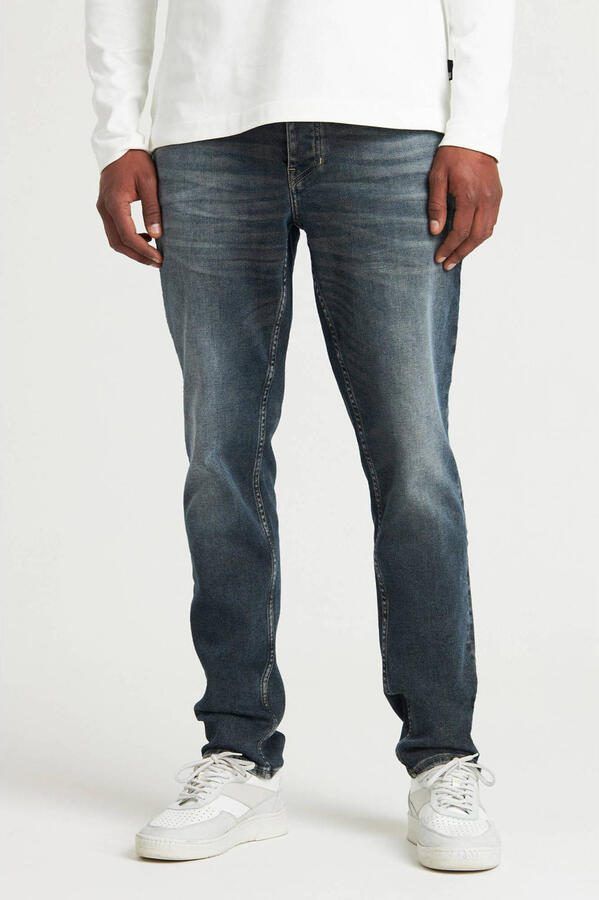 CHASIN' slim fit jeans Evan Dirt medium blue denim
