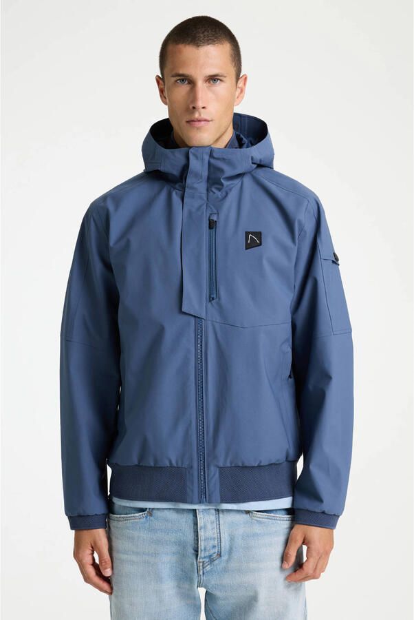 CHASIN' softshell jas blauw