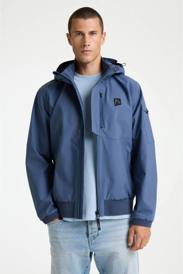 CHASIN' softshell jas blauw - Foto 2
