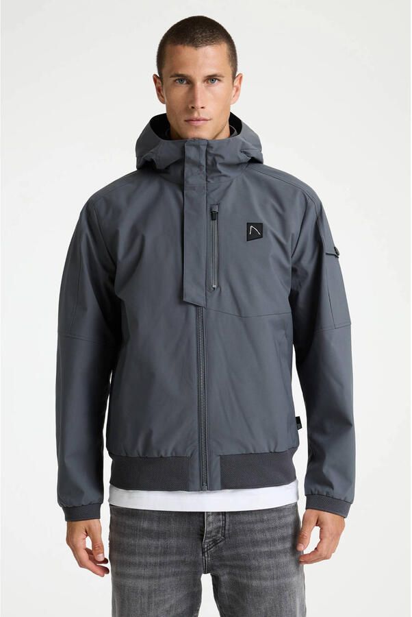CHASIN' softshell jas grijs