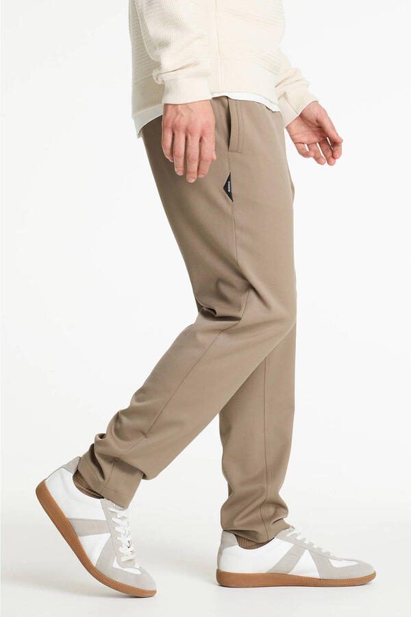 CHASIN' Stone Dual slim casual broek lichtbruin - Foto 3