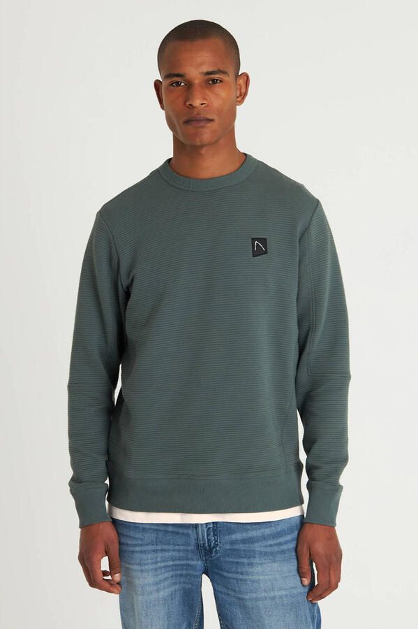 Chasin Bullet Sweatshirt Green Heren - Foto 3
