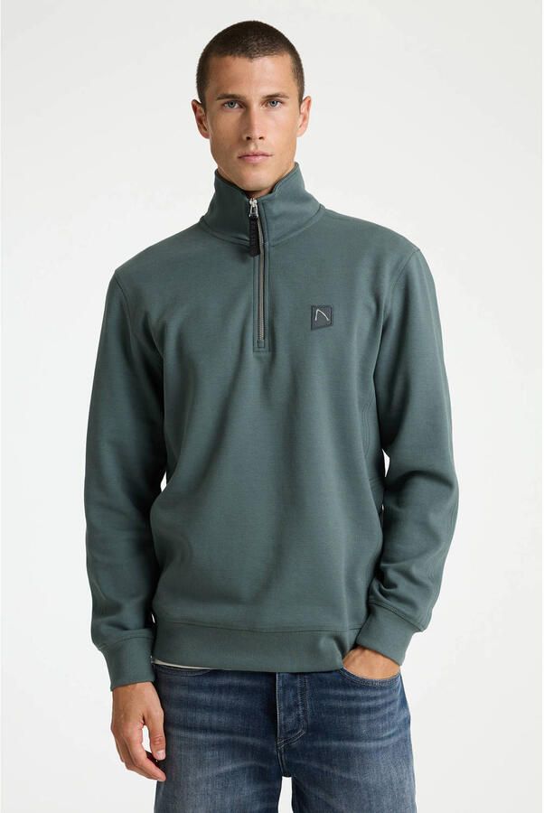 CHASIN' sweater groen