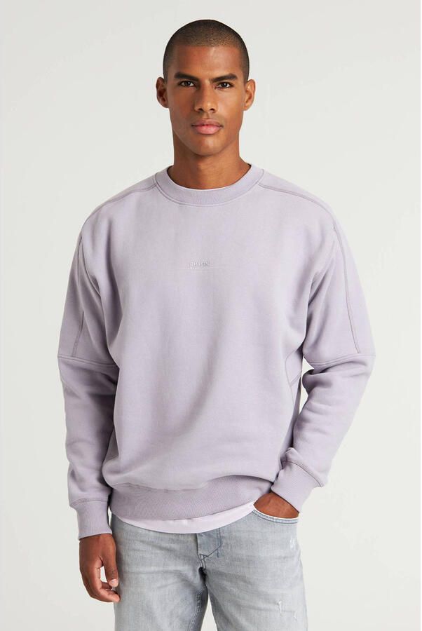 Chasin Burgemeester Sweatshirt Purple Heren - Foto 2