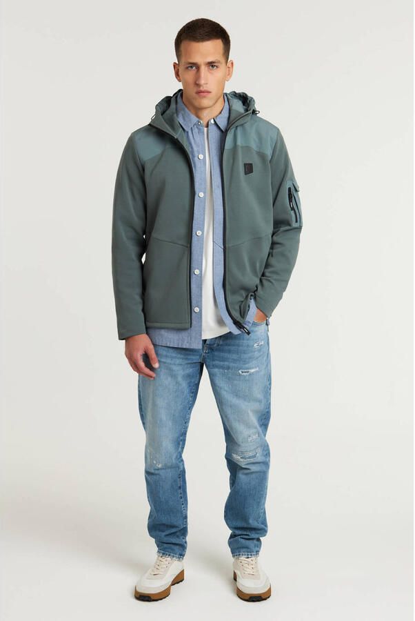 Chasin Lion Mix Vest Green Heren