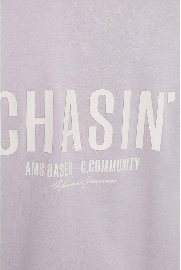 Chasin Korte Mouw T-shirt Mayor Purple Heren - Foto 2