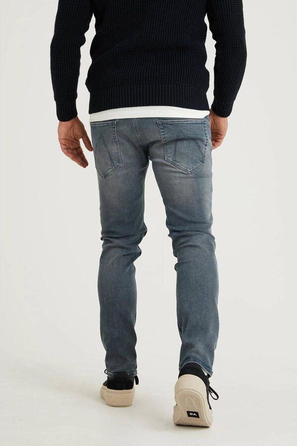 CHASIN' tapered fit jeans Crown Madison mid blue - Foto 3