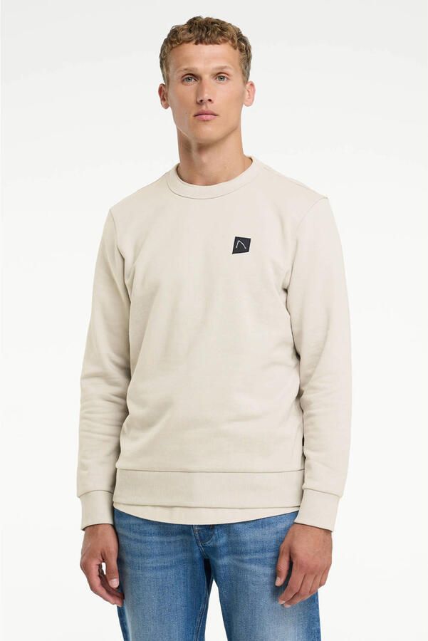 CHASIN' regular fit sweater ecru