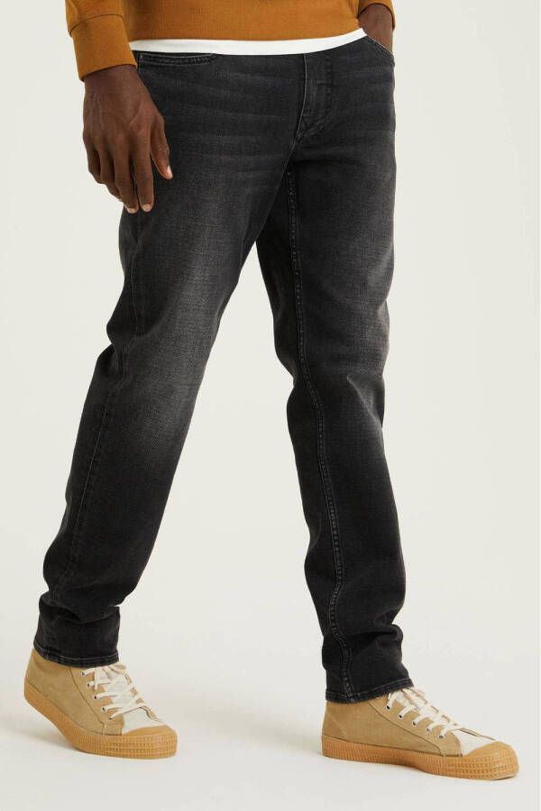 CHASIN' regular fit jeans Iron Onyx black denim