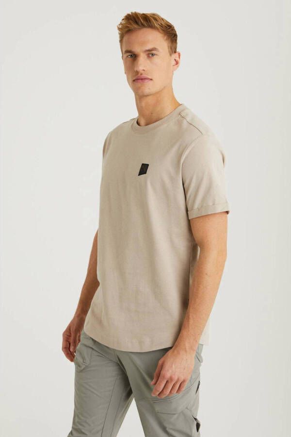 CHASIN' regular fit T-shirt Brody taupe
