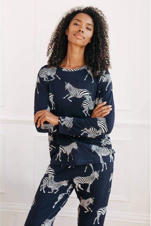 Chelsea Peers pyjama donkerblauw