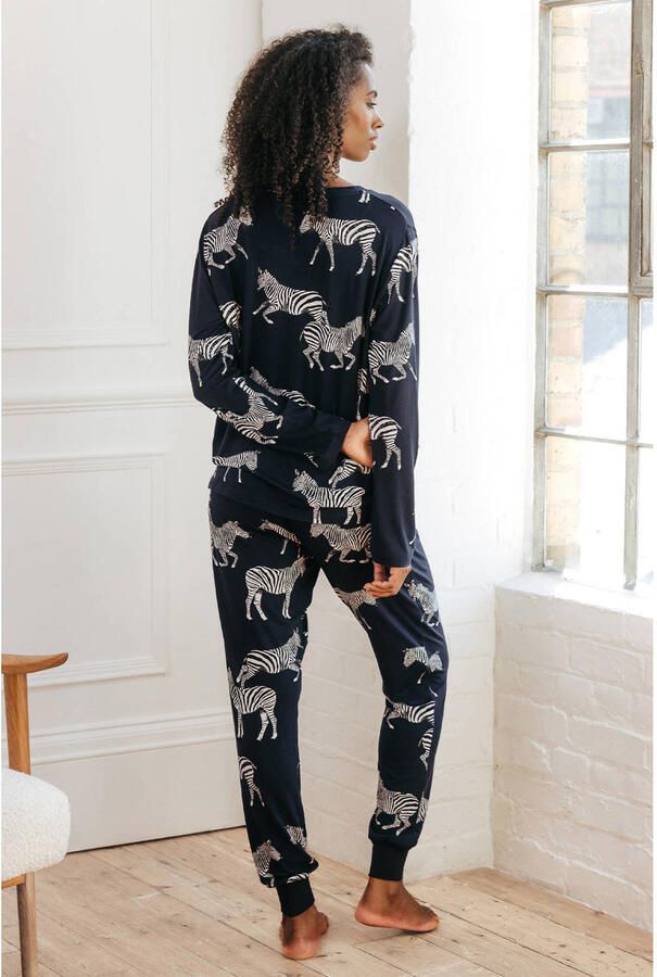 Chelsea Peers pyjama donkerblauw - Foto 2