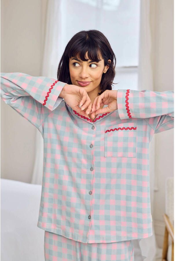 Chelsea Peers pyjama lichtblauw roze - Foto 2
