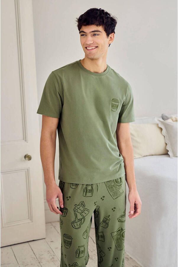 Chelsea Peers pyjama olijfgroen