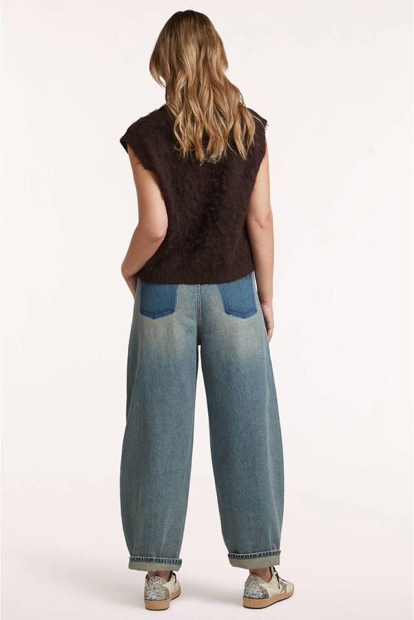 Circle of Trust barrel jeans met ceintuur lichtblauw - Foto 2