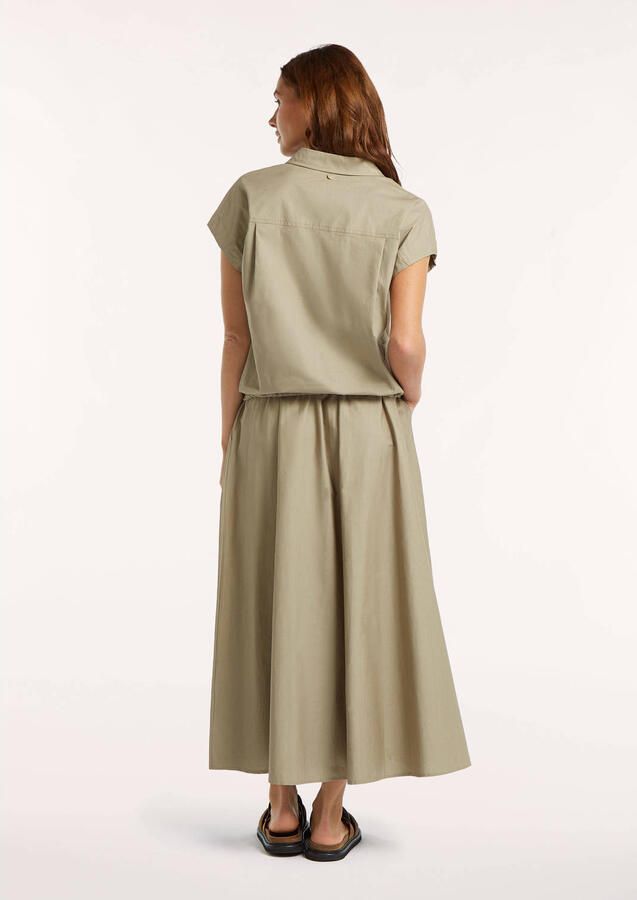 CIRCLE OF TRUST Dames Blouses Jennie Blouse Khaki - Foto 6