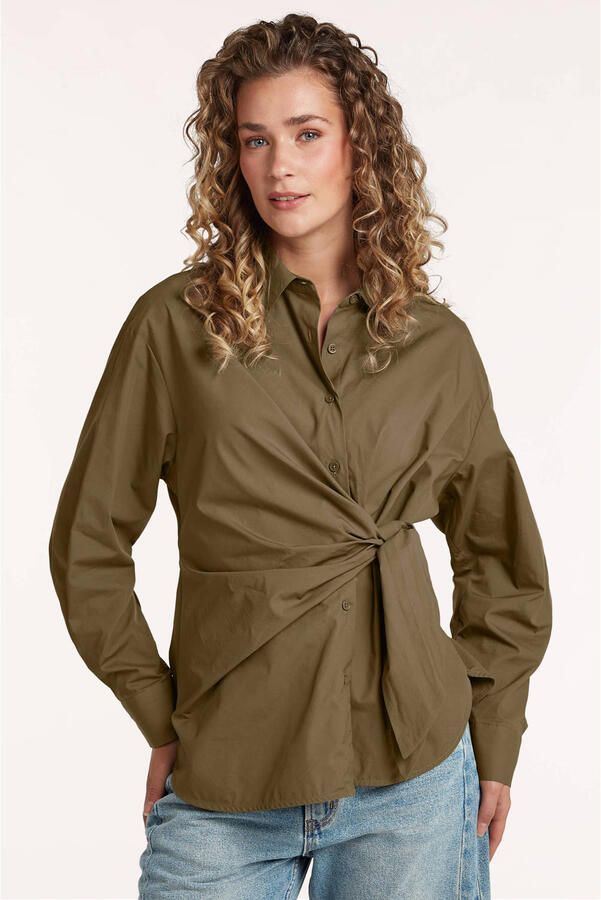 CIRCLE OF TRUST Dames Blouses Ally Blouse Bruin - Foto 5