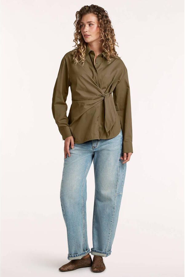 CIRCLE OF TRUST Dames Blouses Ally Blouse Bruin - Foto 6