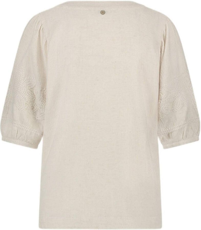 CIRCLE OF TRUST Dames Blouses Evalina Blouse Ecru - Foto 5