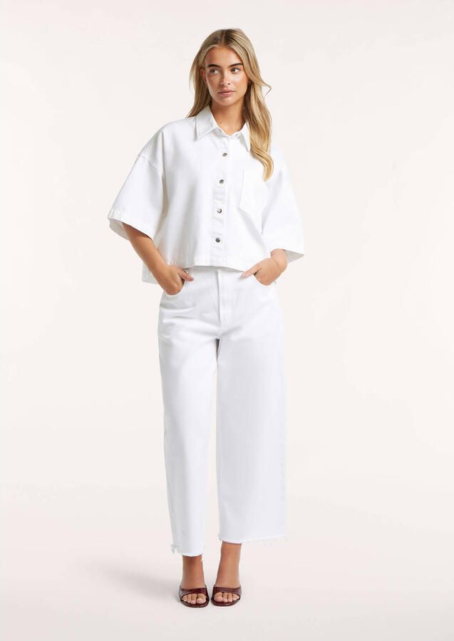 CIRCLE OF TRUST Dames Blouses Denver Blouse Wit - Foto 5
