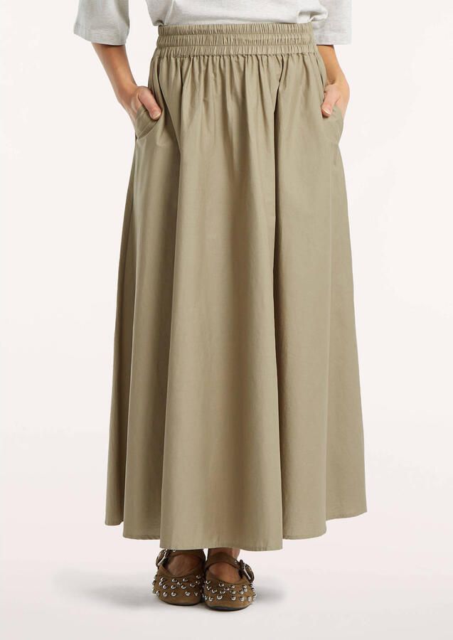 CIRCLE OF TRUST Dames Rokken Dani Skirt Khaki - Foto 5