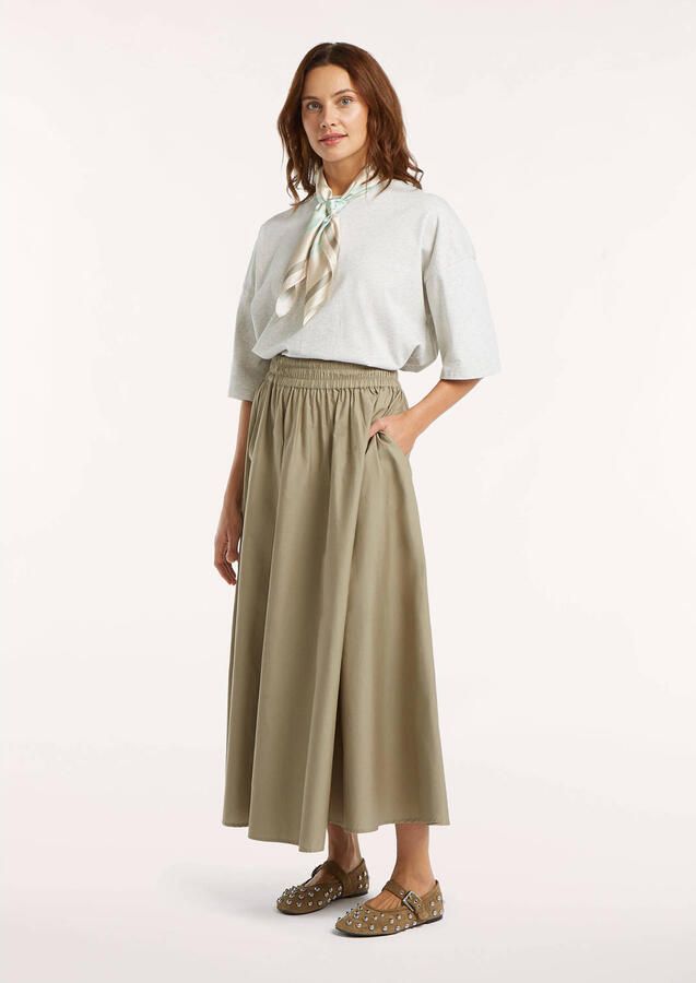 CIRCLE OF TRUST Dames Rokken Dani Skirt Khaki - Foto 6