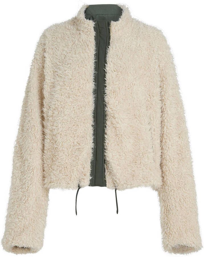 Circle of Trust faux fur jas groen beige