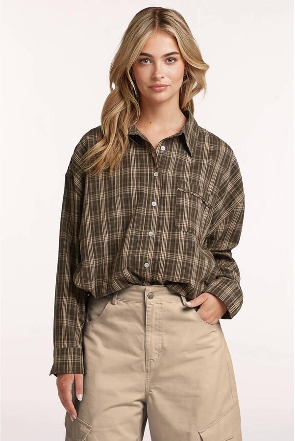 CIRCLE OF TRUST Dames Blouses Yana Blouse Bruin - Foto 6