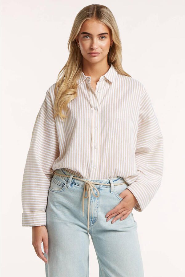 CIRCLE OF TRUST Dames Blouses Elena Blouse Beige - Foto 5