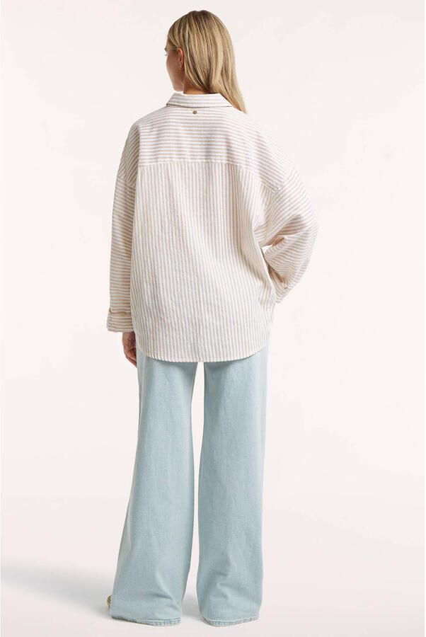 CIRCLE OF TRUST Dames Blouses Elena Blouse Beige - Foto 6