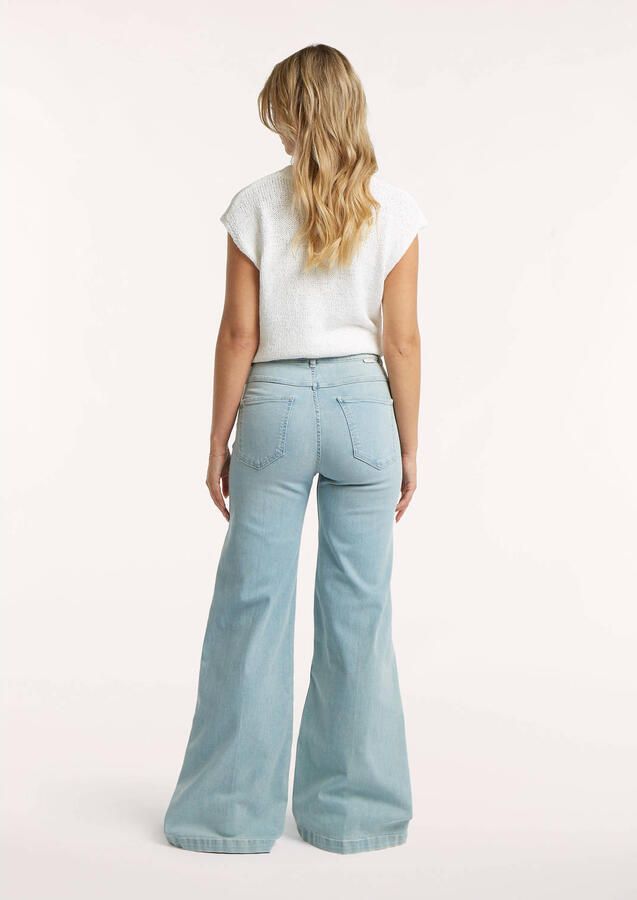 Circle of Trust high waist flared jeans light blue denim - Foto 6