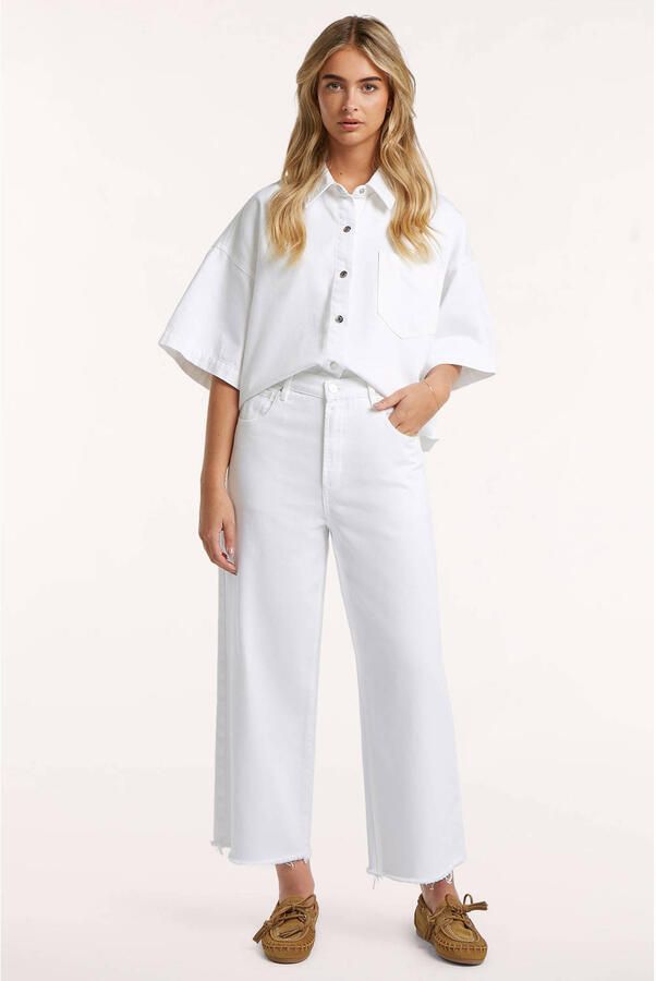CIRCLE OF TRUST Dames Jeans Boston Dnm Wit - Foto 5