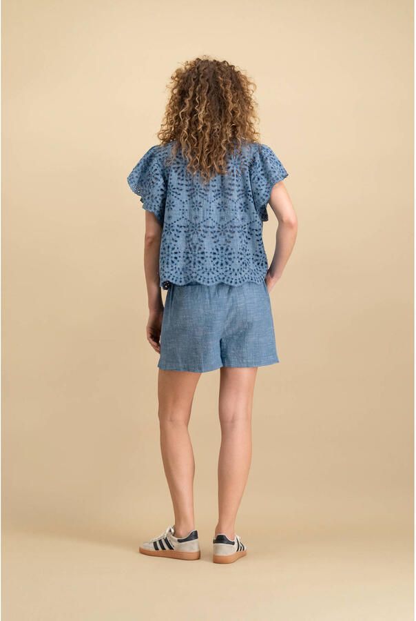 CIRCLE OF TRUST Dames Jeans Gaby Short Lichtblauw - Foto 5