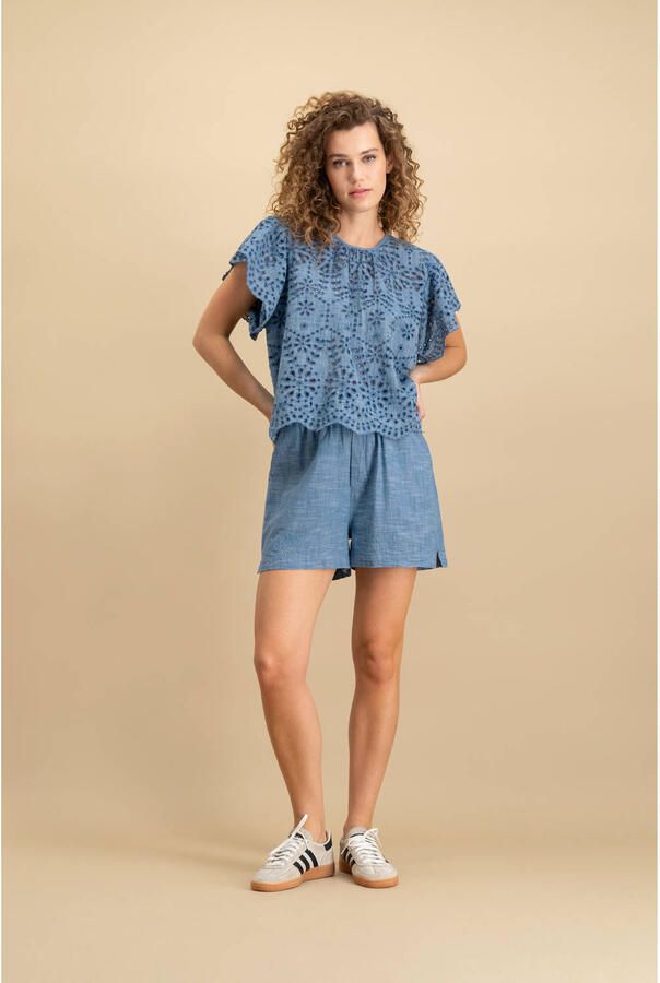 CIRCLE OF TRUST Dames Tops & T-shirts Alinna Blouse Blauw - Foto 6