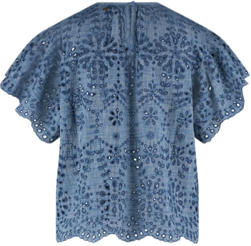 CIRCLE OF TRUST Dames Tops & T-shirts Alinna Blouse Blauw - Foto 5