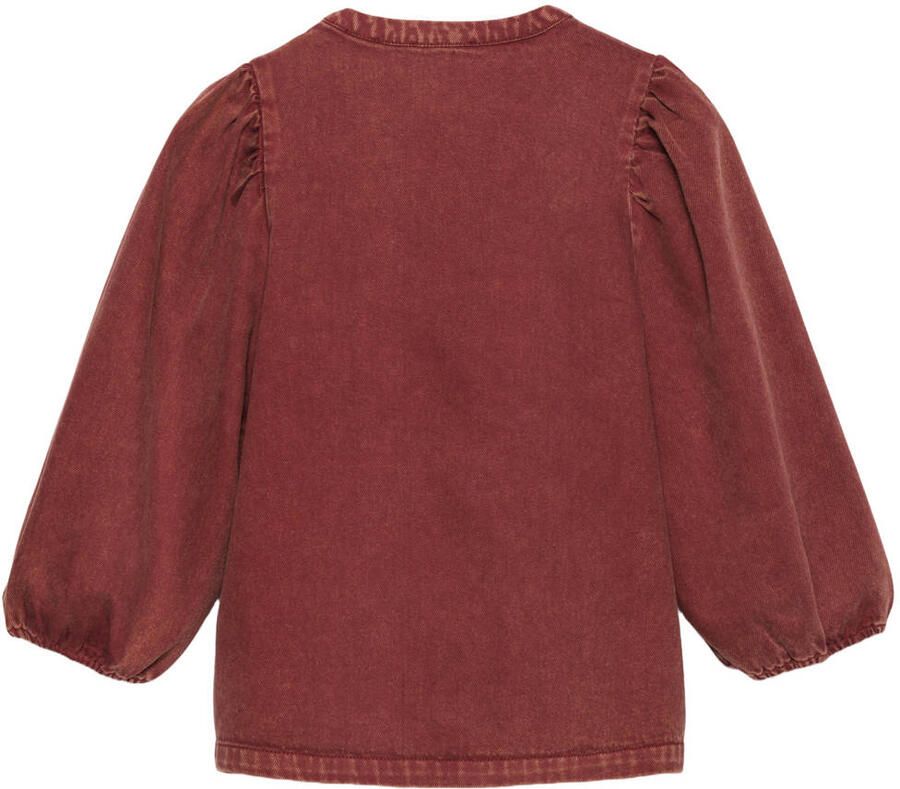 CKS denim top roodbruin - Foto 2