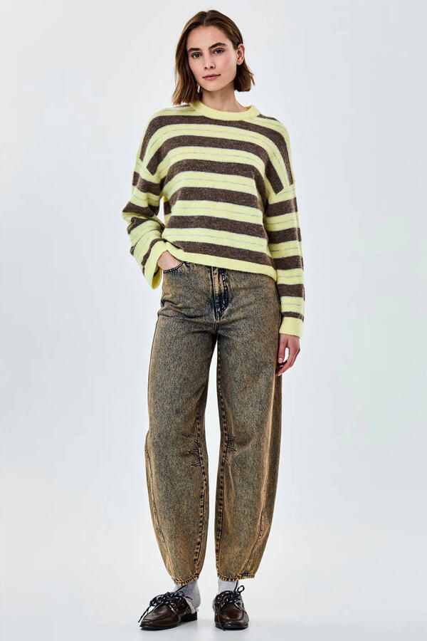 CKS barrel jeans olijfgroen - Foto 2