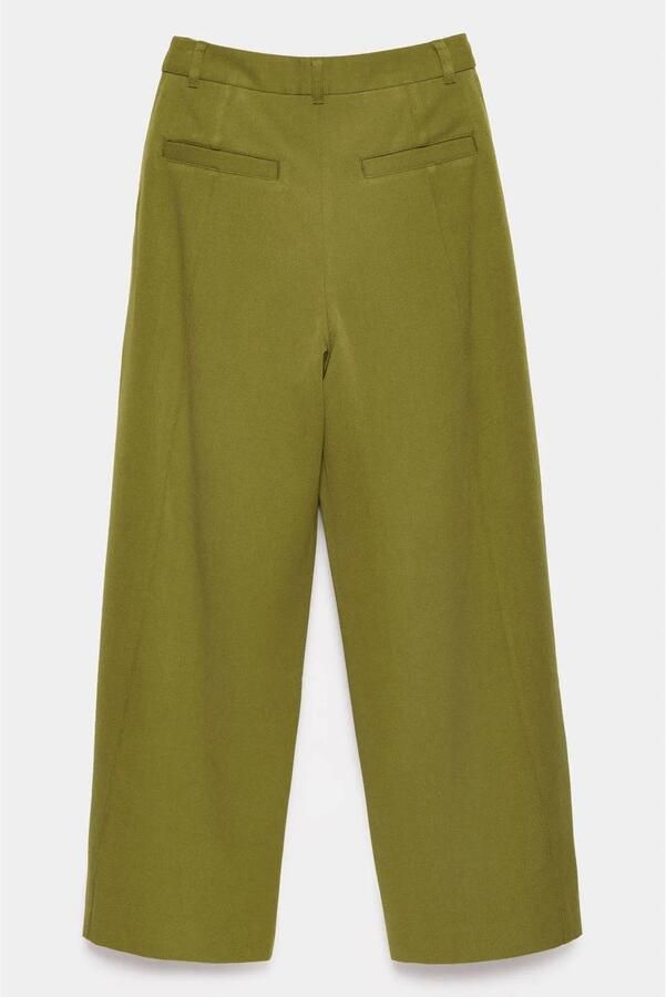 CKS loose fit broek olijfgroen - Foto 2