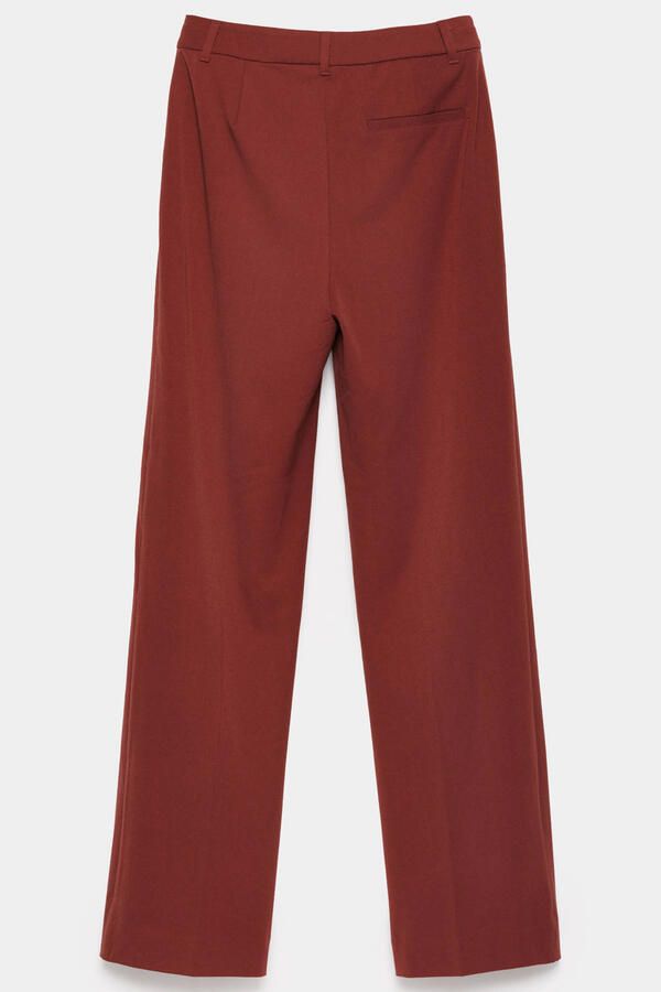 CKS regular fit broek donkerrood