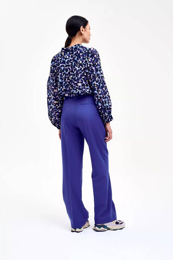 CKS straight high waist pantalon blauw - Foto 2