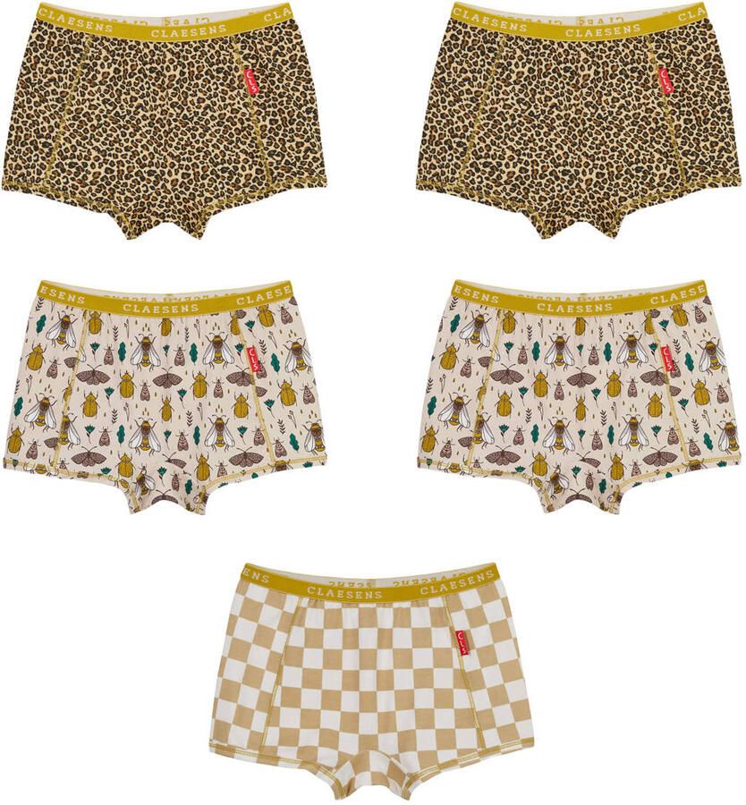 CLAESEN'S Meisjes Nachtkleding Boxer 5-pack Multi - Foto 3
