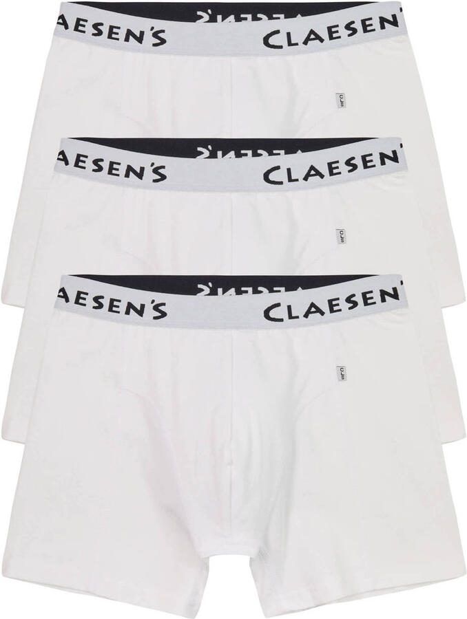 Claesen's Boxershort Wit 3-Pack