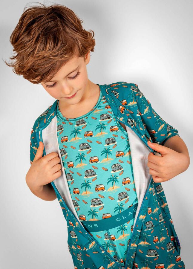 CLAESEN'S Jongens Ondergoed & Nachtkleding Boxer 5-pack Petrol - Foto 2