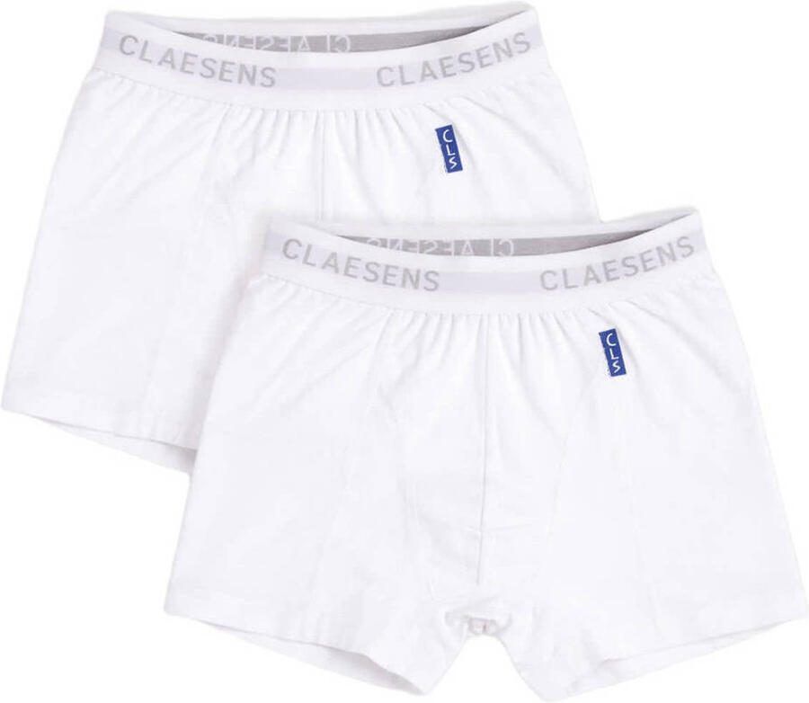 CLAESEN'S Jongens Ondergoed & Nachtkleding Boys 2-pack Boxer Wit - Foto 4
