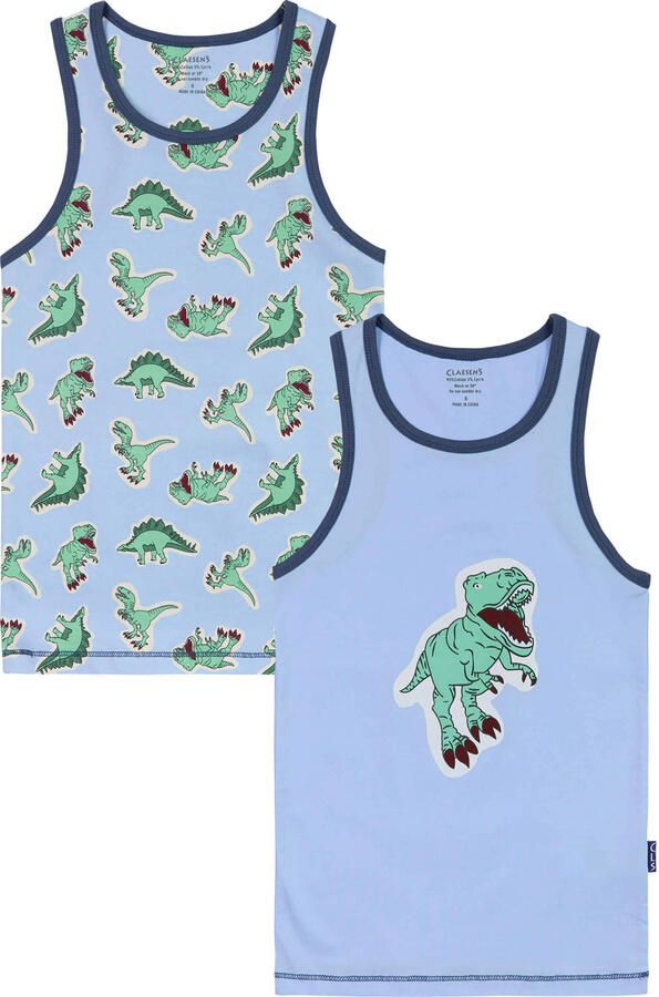 Claesen's Jongens Hemd 2-Pack Dino - Foto 2