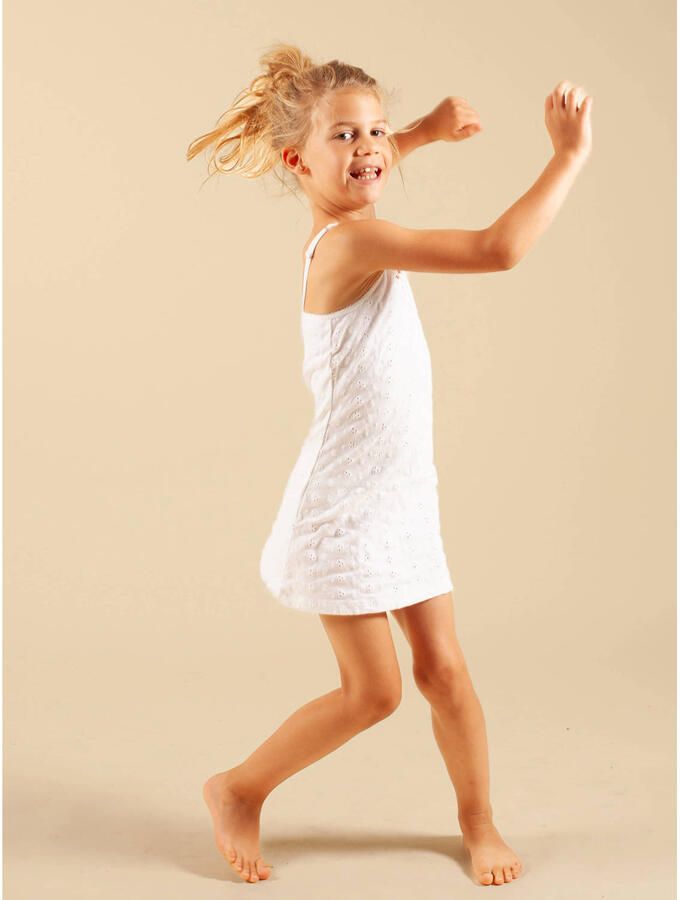 Claesen's Jurk Embroidery Wit