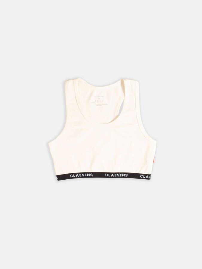 Claesen's Meisjes Croptop 1-Pack Urban Clay